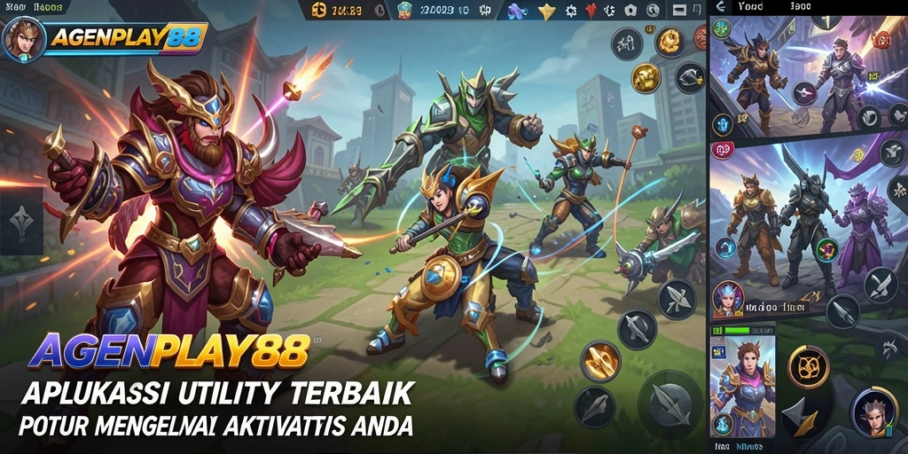 Tangkapan layar utama AGENPLAY88 menampilkan fitur pengingat dan catatan.