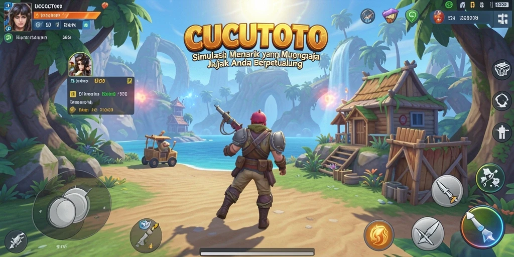 Screenshot gameplay <strong>CUCUTOTO</strong> menampilkan momen seru dalam simulasi.