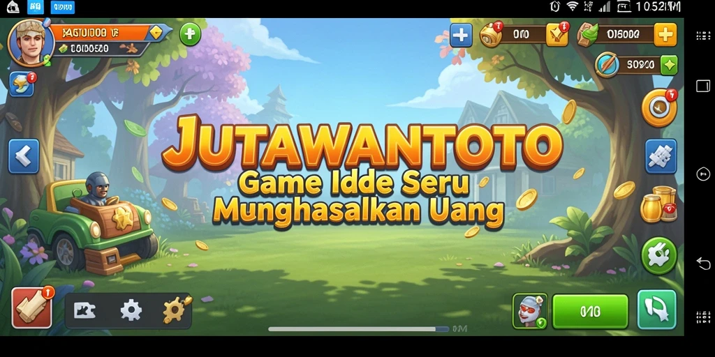 Screenshot JUTAWANTOTO menampilkan gameplay santai dan interaksi pengguna yang menarik.