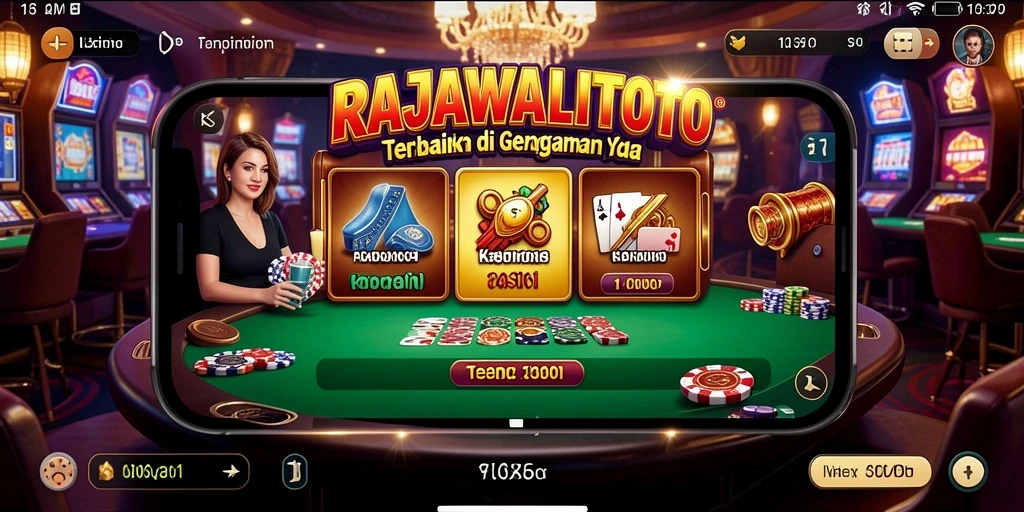 Tampilan menarik saat bermain Kasino di RAJAWALITOTO.