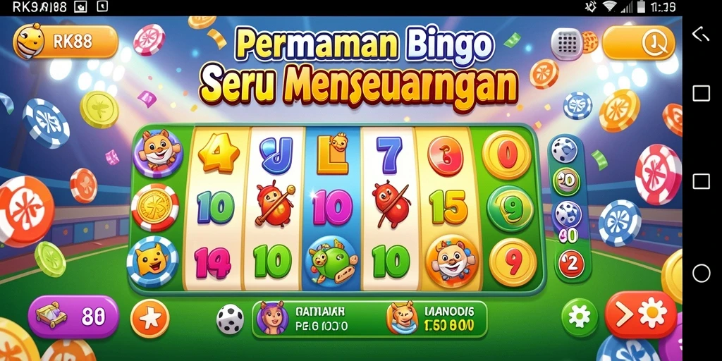Screenshot utama RK88 menampilkan pengalaman bermain bingo yang seru.